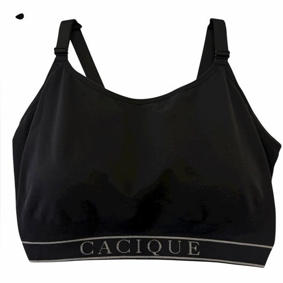 Cacique Seamless Bralette with Logo Band - Picture 4 of 6